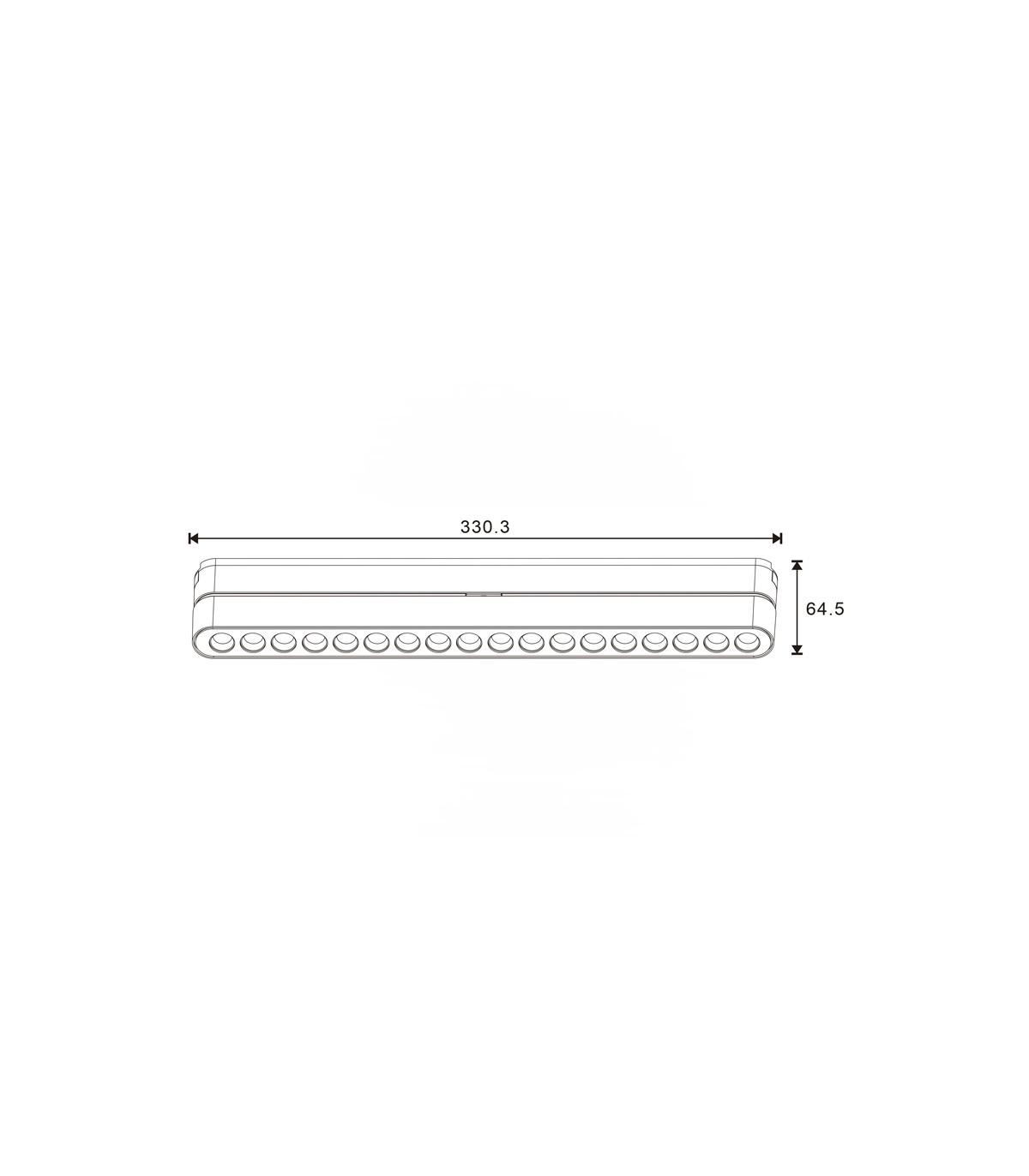 Foco Led Magnético Care Serie 5Mm 42V 16W 1600Lm 36º Blanco CCT