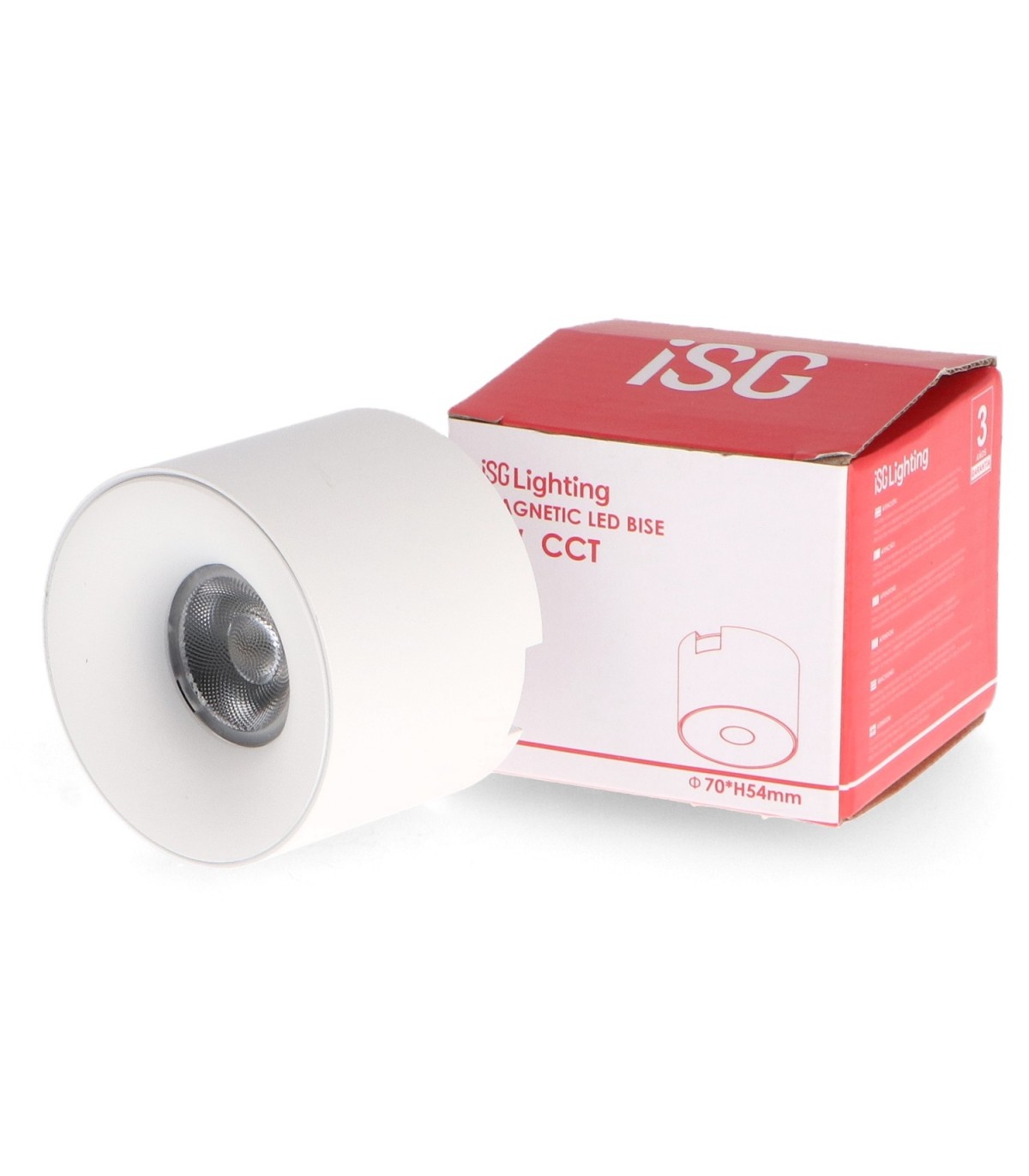 Foco Led Magnético Bise Serie 5Mm 42V 8W 800Lm 24º Blanco CCT