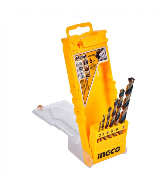 Juego Brocas PRO Metal 6 Piezas HSS