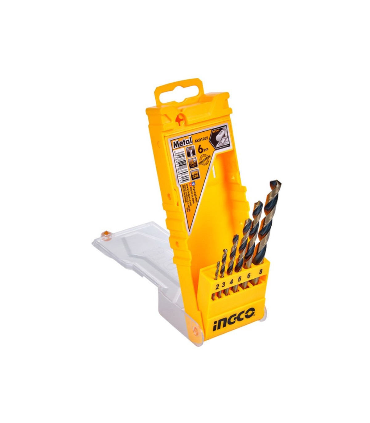 Juego Brocas PRO Metal 6 Piezas HSS