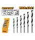 Juego Brocas PRO Metal 6 Piezas HSS