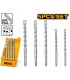 Juego Brocas Hormigón 5 Piezas SDS Plus