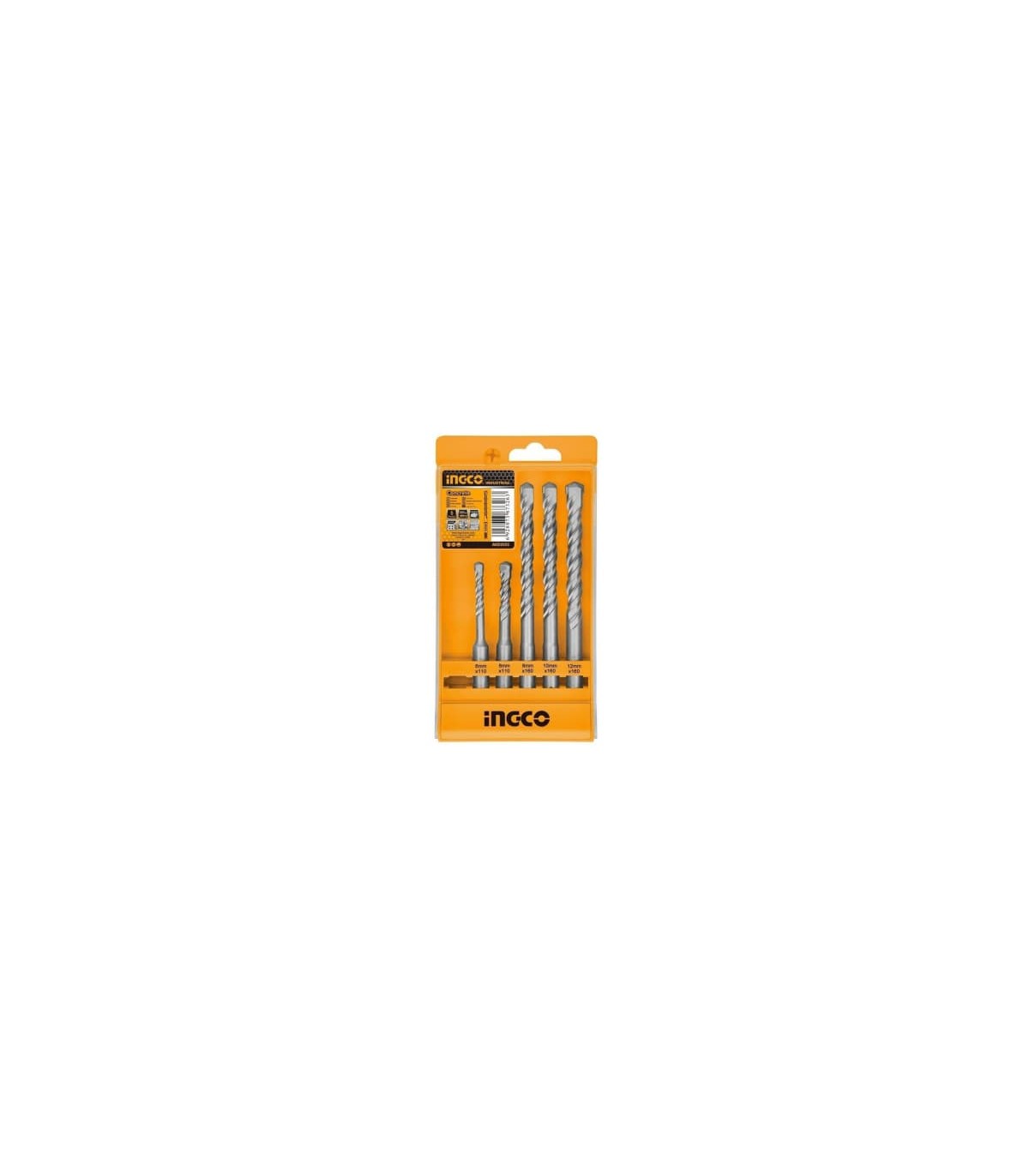 Juego Brocas Hormigón 5 Piezas SDS Plus