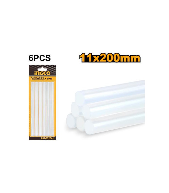 Recambio Cola Caliente Termofusible 11.2mm 6 Unidades