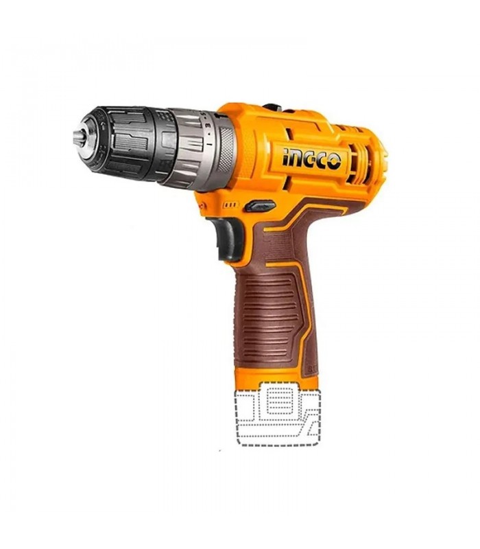 Taladro Atornillador Percutor Li-ion 12V Cargador + 2 Baterías 1.5AH