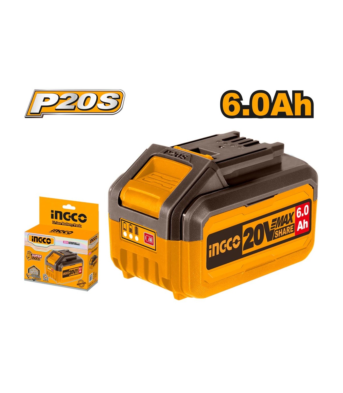 Batería 20V Litio 6AH