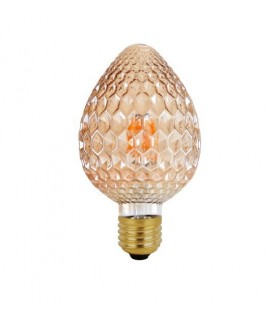 Bombilla LED Filamento Piña 4W 400Lm 360º E27 2500K
