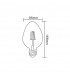 Bombilla LED Filamento Piña 4W 400Lm 360º E27 2500K