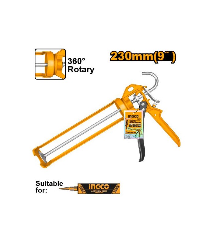 Pistola Silicona 230MM 9" Antigoteo