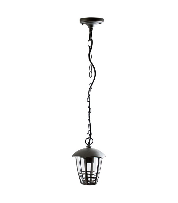 Farol Colgante Exterior Terva 1xE27 IP44 Antracita
