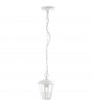 Farol Colgante Exterior Terva 1xE27 IP44 Blanco
