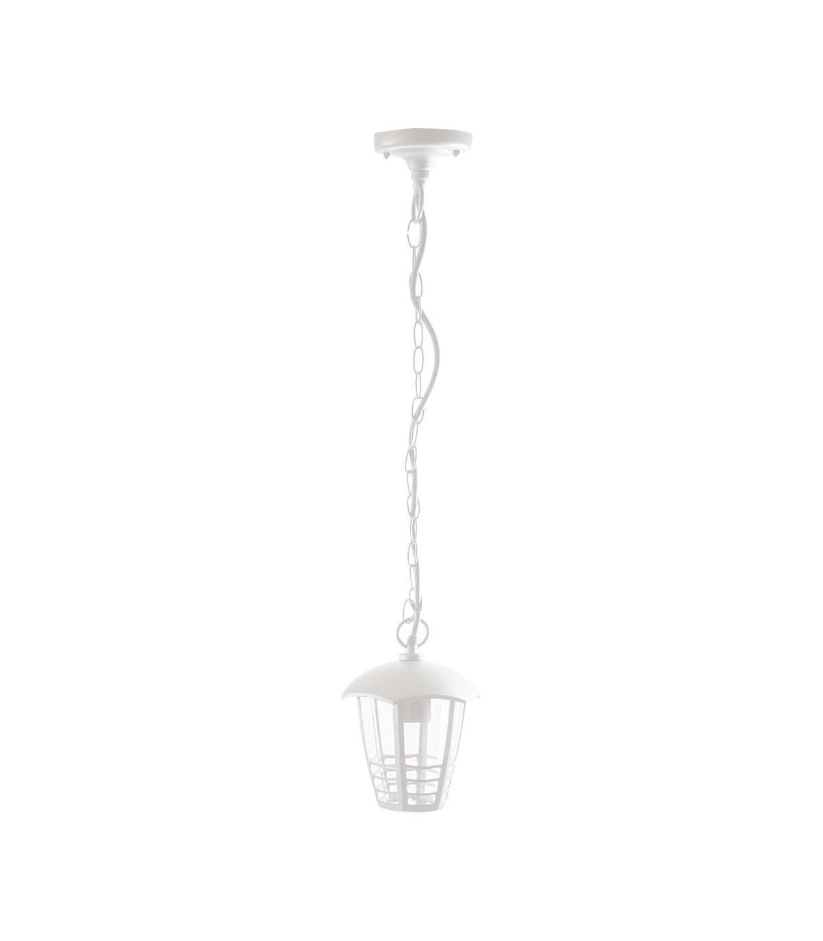 Farol Colgante Exterior Terva 1xE27 IP44 Blanco