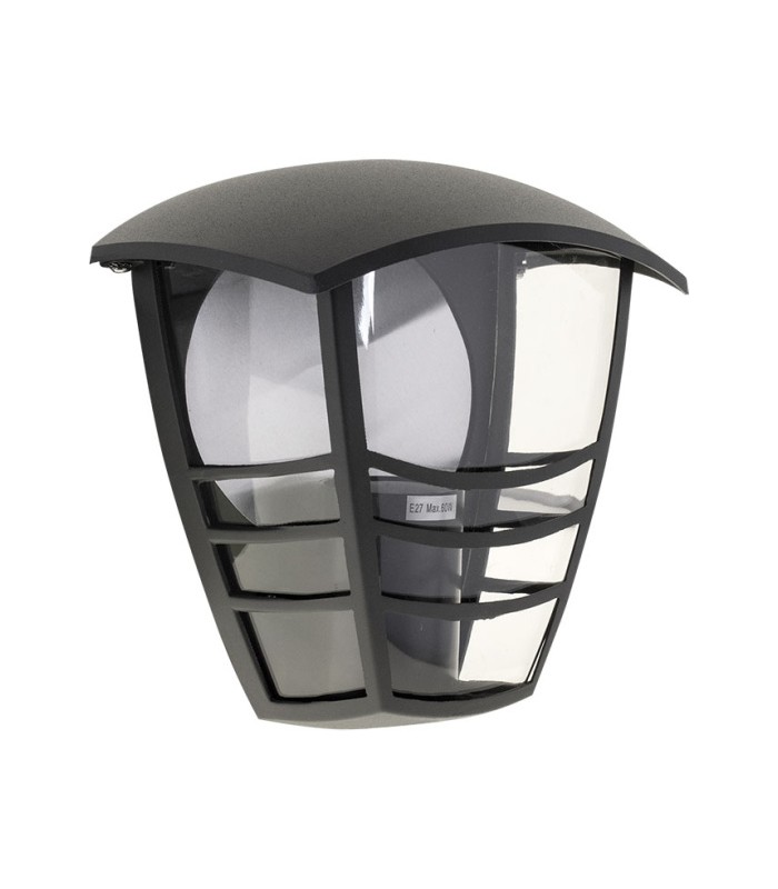 Aplique Pared Exterior Terva 1xE27 Antracita