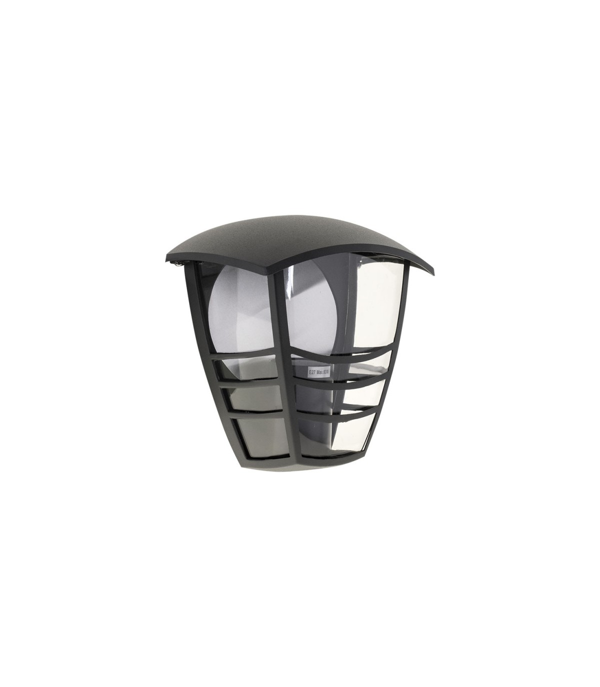 Aplique Pared Exterior Terva 1xE27 Antracita