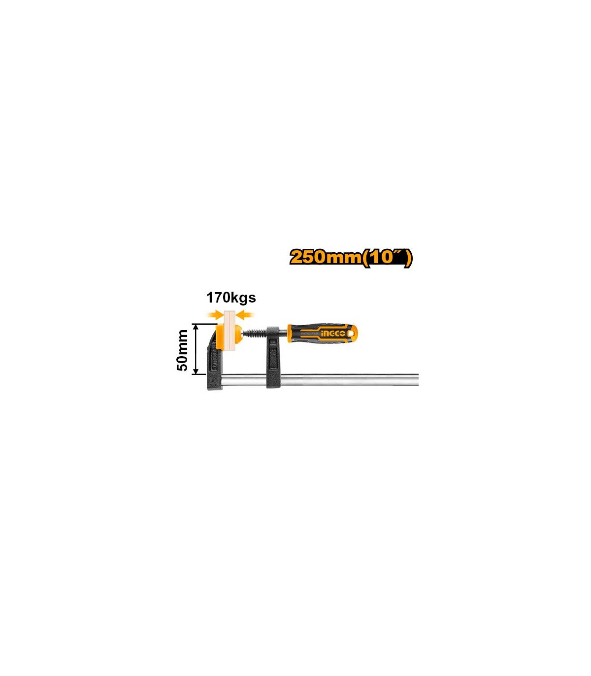 Sargento Monomanual 50x250mm