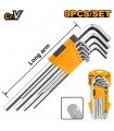 Juego Llaves Allen 1.5-10mm L180mm