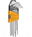 Juego Llaves Allen Extralargas 1.5-10mm L230mm