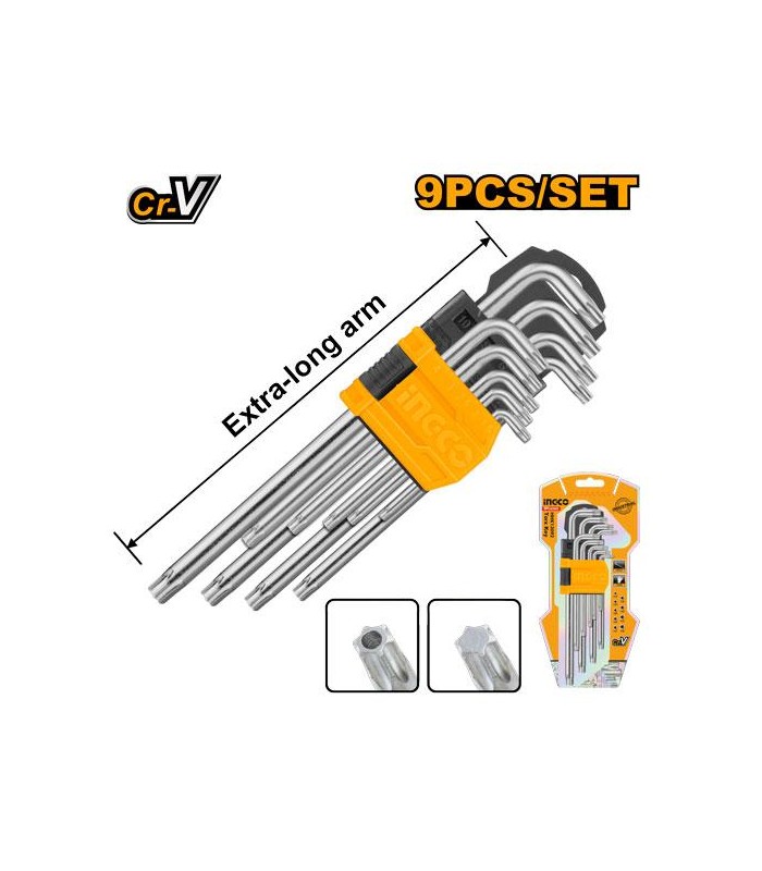 Juego Llaves Torx T10-T50 L230mm