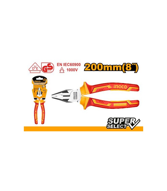 Alicate Universal Electricista 200mm VDE