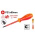 Destornillador Electricista VDE Prozidriv 1x80mm