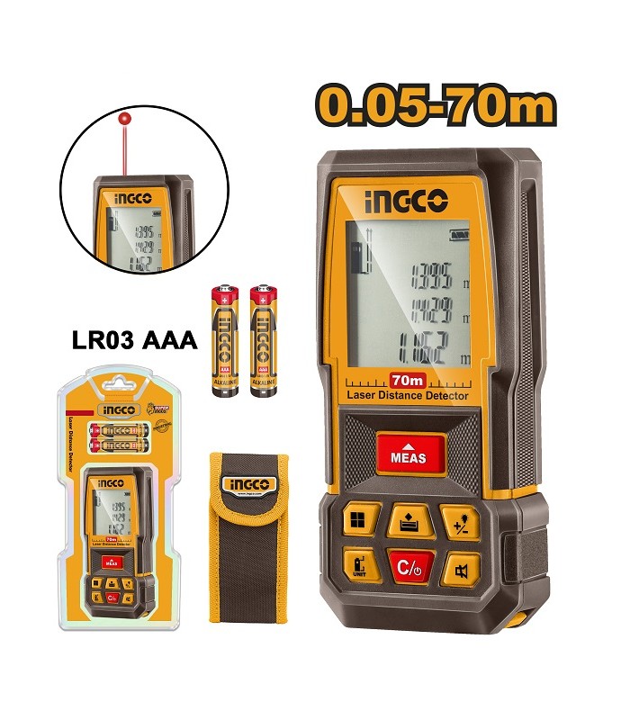 Medidor Laser 0.05-70 Metros ±2mm