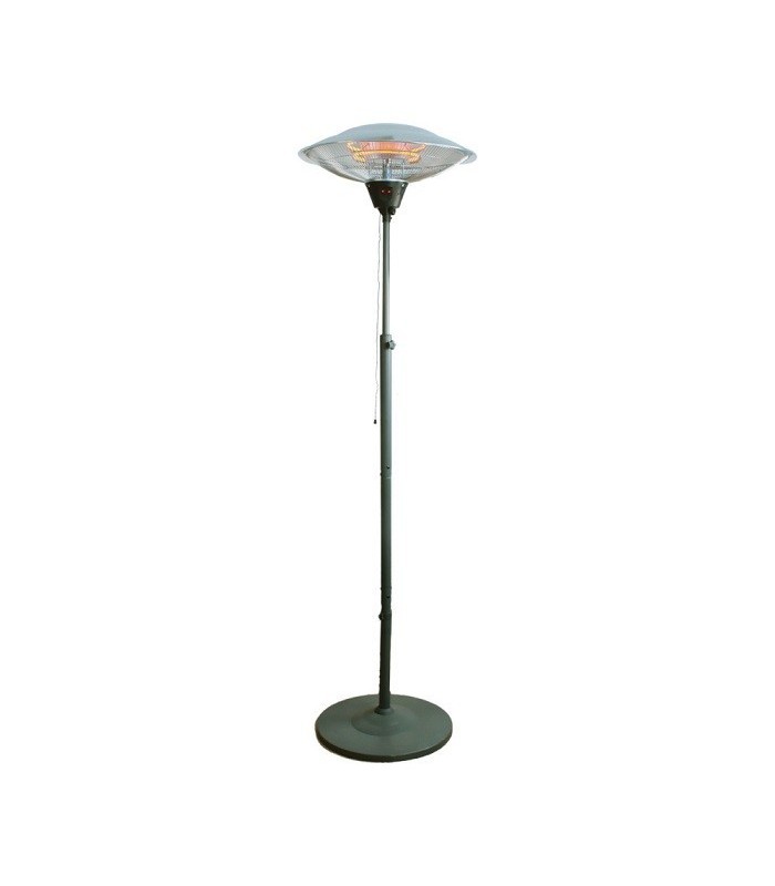 ESTUFA DE CUARZO DE EXTERIOR - CON PIE - 2100W -