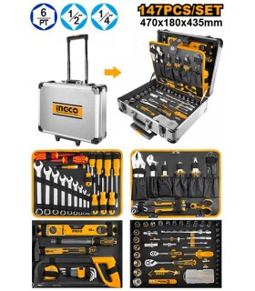 Caja Herramientas con Ruedas 147 piezas