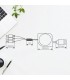 Cable cargador retáctil 3 en 1 (USB Tipo C, conector Lightning y Micro USB Tipo C)