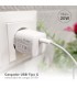 Cargador 230V A USB Tipo C 5V/3A 20W