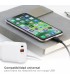 Cargador 230V A GaN USB Tipo C + A 5V/3A 30W