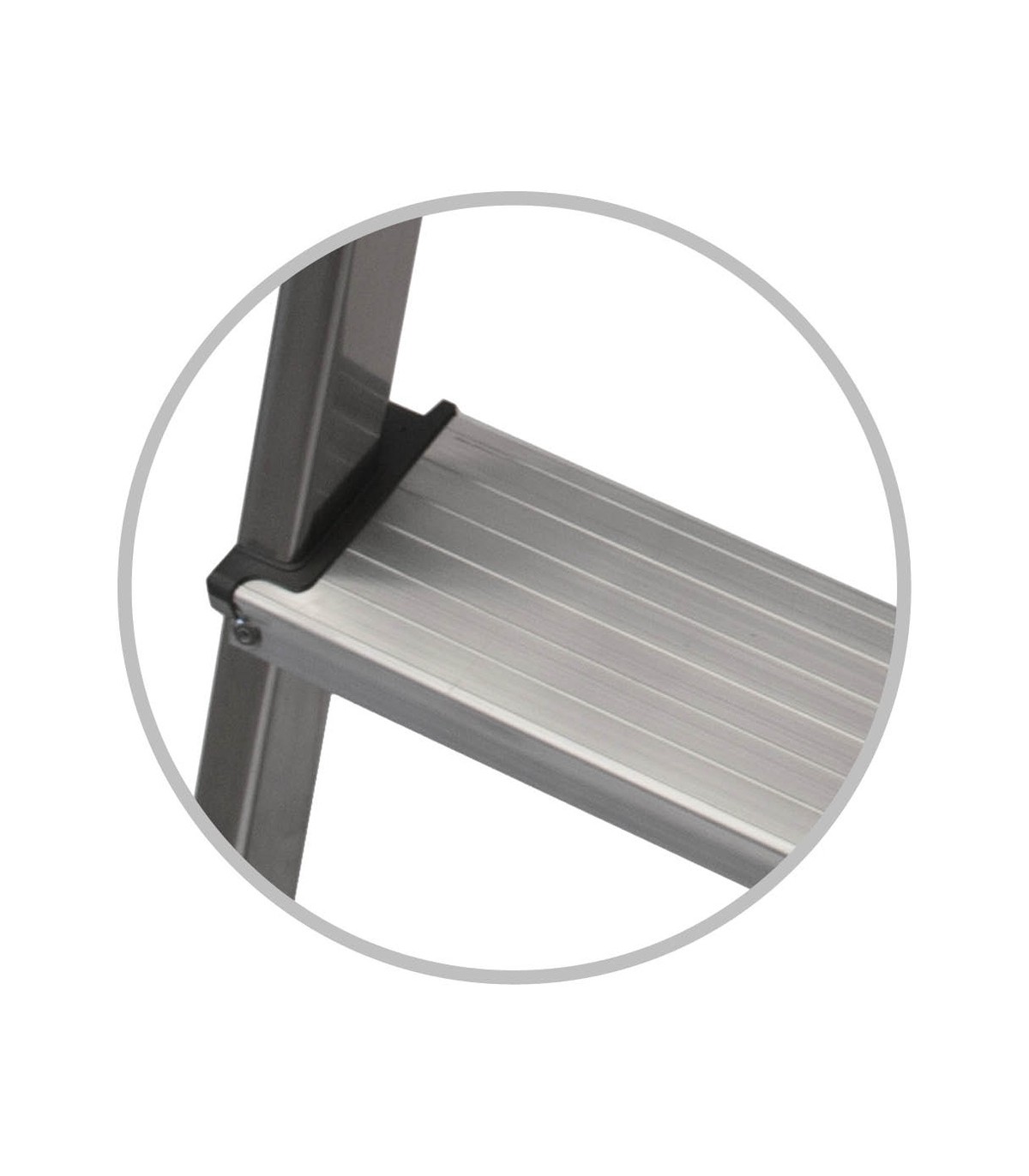Escalera aluminio 5 peldaños Max. 150kg GSC