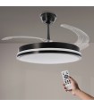 Ventilador BLACK COUNT DC 40W 2448Lm 4 Aspas CCT