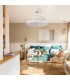 Ventilador WHITE OTAH STAR DC 40W 2448Lm 4 Aspas CCT