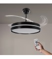 Ventilador BLACK AFAR DC 40W 2448Lm 4 Aspas CCT