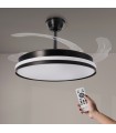 Ventilador BLACK CAMI DC 40W 2448Lm 4 Aspas CCT