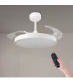 Ventilador COAL WHITE DC 36W 2400Lm 4 Aspas CCT