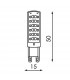 Bombilla LED G9 5W 500Lm 360º IP20