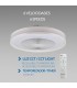 Ventilador de techo COLOURS DC 36W 2800Lm 5 Aspas Blanco RGB+CCT