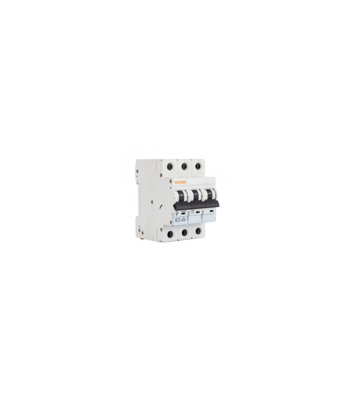 Interruptor automático magnetotermico 3P 10A curva C industrial/terciario