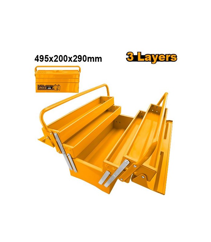Caja Herramientas Metálica 495x200x290mm