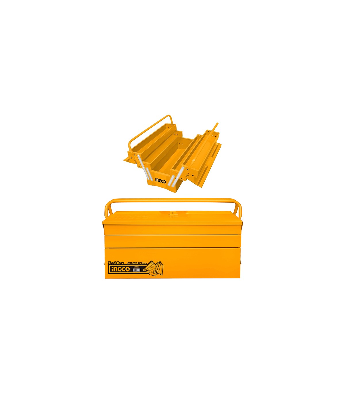 Caja Herramientas Metálica 495x200x290mm