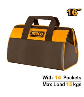 Bolsa Portamáquinas 14 Bolsillos 16" INGCO