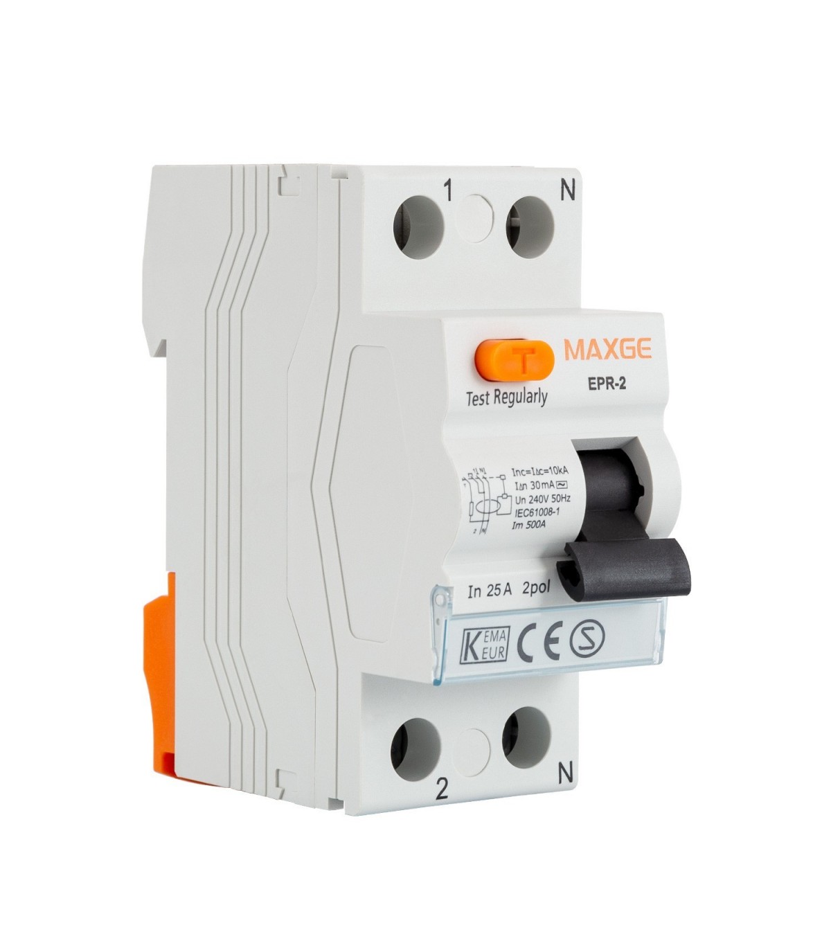 Interruptor Diferencial 2P-30mA-Clase AC-6kA Residencial