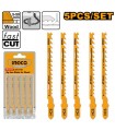 Blister 5 Sierras Calar para Madera 6TPI