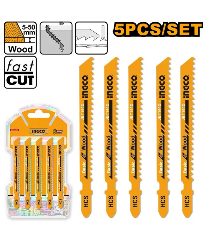 Blister 5 Sierras Calar para Madera 10TPI
