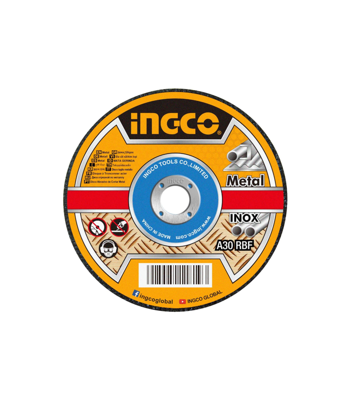 Disco corte METAL-INOX 115mm (25pcs)