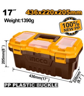 Caja Herramientas Plástico 436x220x205mm