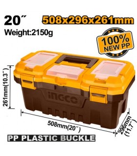 Caja Herramientas Plástico 508x296x261mm