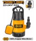 Bomba Sumergible Aguas Residuales 750W