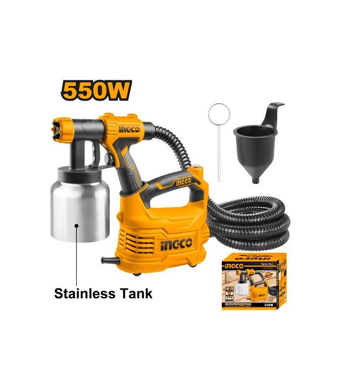 Pistola de pintar con turbina 550W